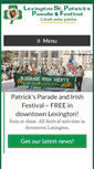 Mobile Screenshot of lexingtonstpatsparade.org